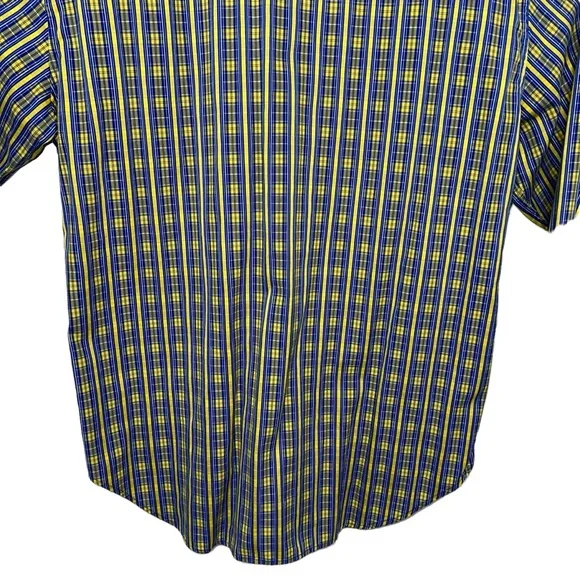 Robert Graham 100% Cotton Plaid Long Sleeve Button Down Shirt Size Extra Large - Picture 7 of 14